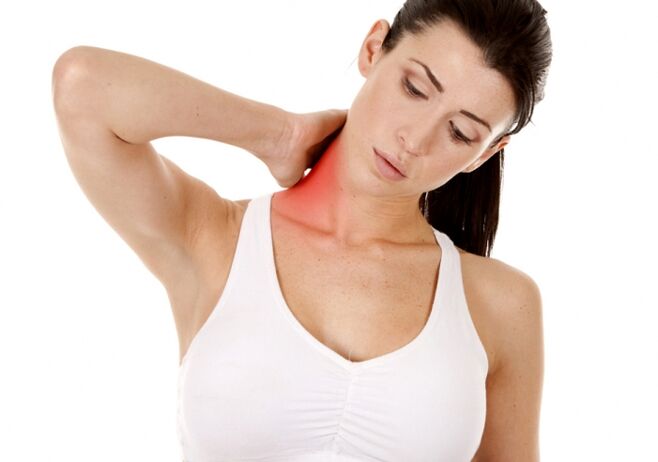One symptom of cervical osteochondrosis is neck pain